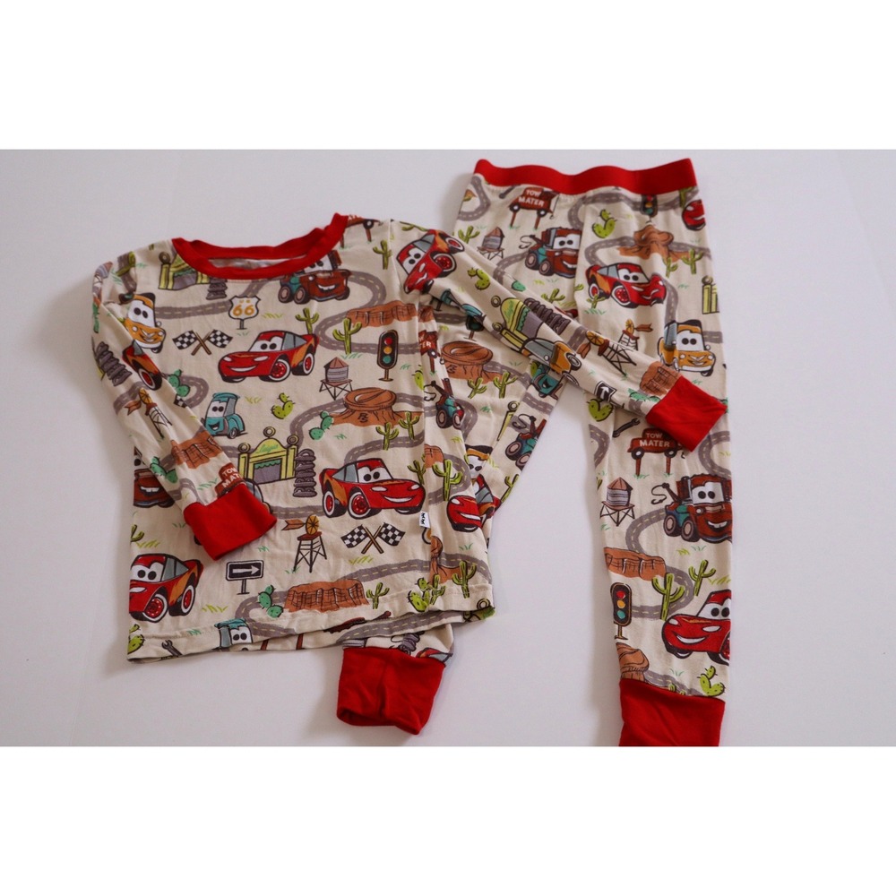 Little Sleepies Disney Pixar Cars Radiator Springs Two-Piece Pajama Set 2T